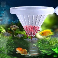 빛보배랑 어항 피딩컵 물고기먹이급여기, 그린