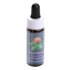Flower Essence Services 紅三葉草花萃取補充液, 1瓶, 7.5ml