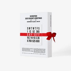 세븐틴 시즌그리팅 2025 SEVENTEEN 시그, 흰색 흰색