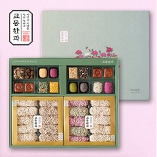 마음가득 명인 교동한과 하늘연달 / 쇼핑백, 274g, 1세트