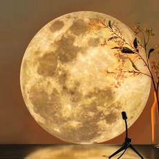 달 프로젝터 오로라무드등 벽 파티 조명 침실조명, 달빔프로젝터