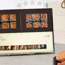 답례 기념일 세트 꿀 과자 제사 선물 유밀과 전통 단체 증정용 간식 명절, 1개