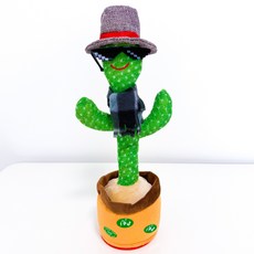 2세대 볼륨조절 가능 말하는 춤추는 선인장, 체크목도리선인장, 1개