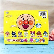 【好吃美味】暢銷款 不二家 Fujiya 麵包超人護齒水果棒棒糖 12g/根 兒童25支, 1個, 不二家超人水果棒棒糖25支(整合)