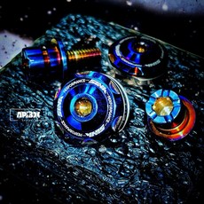 SUYA 車牌快拆螺絲 m6 彩鈦快拆螺絲組 車牌遮蔽 車聚實用小物 前後車牌通用, 1個, 兩顆,黑色, 黑色