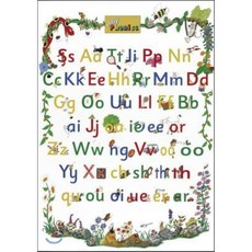 Jolly Phonics Letter Sound Poster (in Print Letters) Hardcover, iBooks