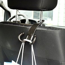 차량용 헤드레스트 거치용 소프트 멀티 후크(특가), 상세페이지 참조, 1개