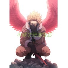 나히아 포스터 나의히어로 아카데미아 굿즈 벽스티커 브로마이드 A4 바쿠고 토도로키 미도리야 시가라키토무라 그림 스티커, A4 포스터, 인화지 초고화질 테이프, 15