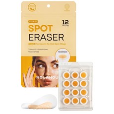 NOLAHOUR C 스팟 일레이저 오렌지 마이크로 니들 패치 비타민 글루타티온