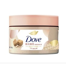 Dove 去角質身體磨砂膏 櫻花甜香, 1個, 楓糖餅乾香298g