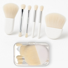 손네즈 휴대용 미니 브러쉬 세트, 1개, 화이트