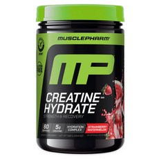 MUSCLEPHARM 肌酸水合物 力量與恢復 草莓西瓜, 1個, 568g