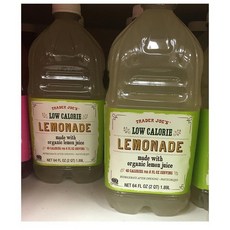 Trader Joe's 트레이더조스 저칼로리 레모네이드 1.89L, 1개