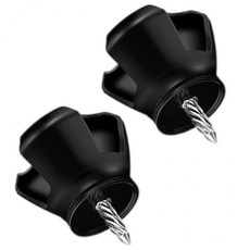 TANC Ursmart 2xGolf 볼 픽업 퍼터 그립용 3구 흡입 컵 퍼터 도구 2개진짜 물건, 플라스틱, 플라스틱