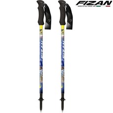 FIZAN 超輕三節式登山杖 FZS24.7102.OCdS 朝聖之路, 1個, 2入特惠組