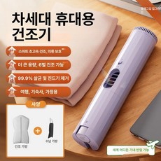 누마 미니건조기 속옷건조 여행용 휴대용 소형빨래건조기, 퍼플 라이트 엔조이 에디션, 기본 모델명/품번