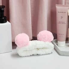 귀여운 퍼프 세안밴드