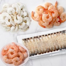 Fresh 명절 제수용 백새우살 홍새우살 칵테일새우 노바시새우 칵테일새우 중량별, 1개, 1개