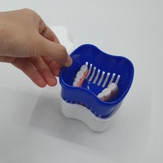 [목마켓]케이스 보관 거름망 틀니 기, 1개