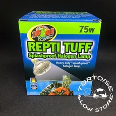 Zoo Med Repti Tuff Splashproof Halogen Lamp 爬蟲類專用防潑水鹵素燈泡, 1個, 水龜燈泡 50w