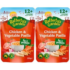 래퍼티스 가든 치킨 베지터블 빠에야, 200g, 2개