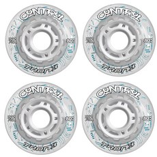 트론엑스 컨트롤 실내 소프트 76A 롤러 인라인 하키 휠 - 59mm 68mm 72mm 76mm 및 80mm 하이로, 1개