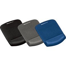 펠로우즈 플러쉬터치 마우스패드, 블랙, 1개
