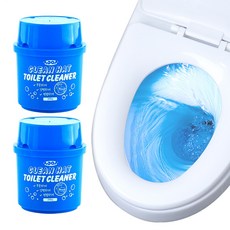 클린햇 물때 탈취에 강한 변기세정제, 2개, 200g