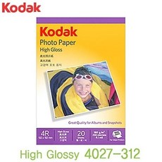 20매 고광택포토용지A6 180g 4027-312 47700PC 1(pc)