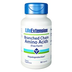 LIFE EXTENSION 支鏈氨基酸膠囊, 90 件, 1個