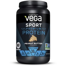 VeGa Sports 優質蛋白花生醬, 1個, 813.6克