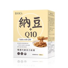 BHK's 專利納豆Q10錠 60粒, 1個, 60顆