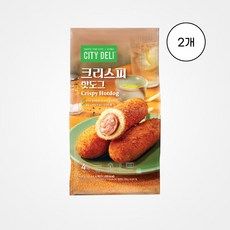 삼립 시티델리 크리스피 핫도그 400g, 2개