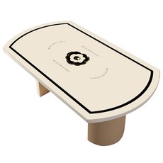 화상 방수 접이식 앨리스가든C 유리 식탁보 대용 실리콘식탁보 타원형 빈티지 식탁, 뮤즈 A타입, 사이즈 주문 제작 고객센터 상세 문의, 1개