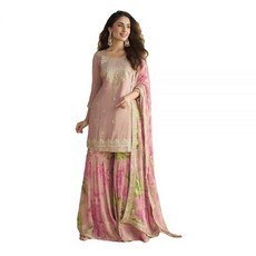 STELLACOUTURE Ready to wear salwar kameez for women Indian Pakistani ethnic suit Eid Wedding P, 핑크
