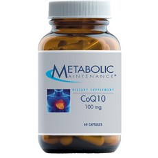 METABOLICMAINTENANCE 輔酶 Q10 100 毫克膠囊, 60顆, 1罐