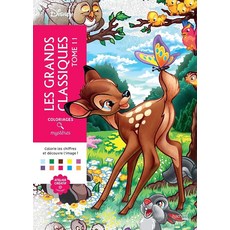 [5] Coloriages mystères Disney - Les Grands classiques Tome 11 [paperback], [5] Coloriages mystères Disne