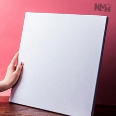 유화 캔버스 린넨 50x50cm 보드 화방 천, 1개, 12호