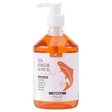 KANGA KITCHENS 袋鼠廚房 100%挪威鮭魚油, 毛髮保健, 500ml, 1個