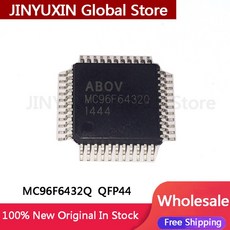 ABOV 마이크로컨트롤러 칩 IC MC96F6432Q QFP44 5 100, 5Pcs MC96F6432Q