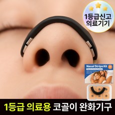 보르넬리 의료용 비강확장기 코골이방지 패치60p 케이스포함, 1개