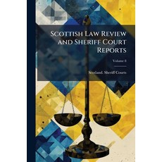 (영문도서)Scottish Law Review and Sheriff Court Reports Paperback, Hutson Street Press, English, 9781023970198