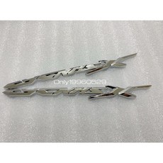 勁戰 立體車標 logo 電鍍銀 單支 (二代 三代 四代 五代 六代適用) 改裝貼紙, 單支微瑕疵, 1個