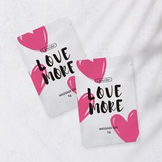 러벤더 러브 모어 바디 마사지젤 3g 업소용 휴대용 일회용 마사지젤 파우치, 1개