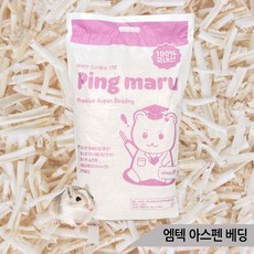 엠텍 아스펜 베딩 1kg 중포장 햄스터 은사시 국내산, 없음, 1개