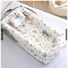 MoMo媽咪 嬰兒睡墊 防壓睡窩 床中床 全棉, 1個