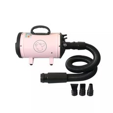 에어탱크 애견 털말리기 고성능 BS2400 제품 드라이룸 다크블루 강아지드라이기 반려동물, 핑크 피그 커스텀