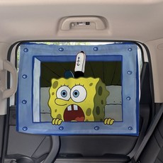 嬰兒汽車遮陽簾 兒童防曬吸盤式側車窗遮陽 車用側擋寶寶遮光防曬簾 卡通好貨特惠, 1個, 3qdqq,厚款遮陽+[1片通用款]