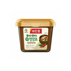 해찬들 물로만 끓여도 칼칼한 청양초 된장찌개양념, 450g, 3개