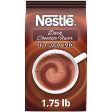 NESTLE Hot Chocolate Mix 네슬레 핫초코 믹스 다크 초콜릿 794g, 1개
